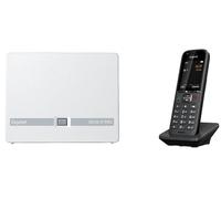 Gigaset N530 IP + S700H PRO Sistema di comunicazione DECT professionale per piccole imprese con un massimo di 8 utenti e account SIP