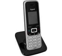 Gigaset - Premium 100hx Telefono Analogico Identificatore Di Chiamata Nero, Acciaio Inossidabile - SPEDIZIONE GRATUITA