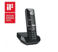 Gigaset Telefono Cordless Comfort 550 Nero con Vivavoce e Display TFT