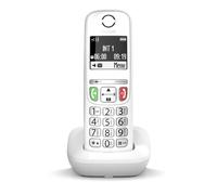 Gigaset Telefono Cordless E 270 DECT Bianco