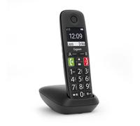 Gigaset E290 DECT Wireless Telephone - grande schermo in B/N - tasti con numeri grandi - volume con funzione amplificatore - Gr