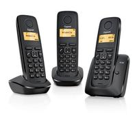 GIGASET WIRELESS PHONE A170 TRIO BLACK (L36852-H2802-D211)