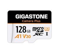 GIGASTONE 128GB Scheda Micro SD, Camera Plus, Action Camera, Sports Camera, 100MB/s, Registrazione Video 4K, Scheda di Memoria MicroSDXC UHS-I A1 V30 U3