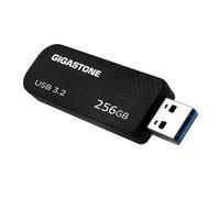 Gigastone Chiavetta USB 256 GB, Z30 USB 3.2 Gen 1 Professional Serie, Senza cappuccio con design retrattile, compatibile con interfaccia USB 2.0 / USB 3.0 / USB 3.1