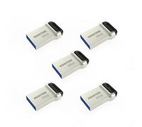 GIGASTONE Chiavetta USB 3.2 Gen1 da 64 GB, Z90, fino a 100 MB/s in lettura, mini fit in metallo, impermeabile, compatta, ad alte prestazioni, compatibile con interfaccia USB 2.0/3.0/3.1