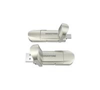 Gigastone Duo Pro Flip USB-A+C 512 GB (2 pezzi) Dual External Portable SSD 500MB/s Supporta Apple 4K 60fps ProRes HDR registrazione video USB3.2 Gen 2 per iPhone 16 PS5 Mac iPad Laptop Android