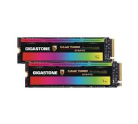 Gigastone M.2 SSD 1TB (confezione da 2) PCIe 4.0 NVMe SSD 7.000 MB/s Gioco interno Disco rigido a stato solido Aggiornamento PC Laptop PS5 Storage Turbo Speed per giocatori Rendering 3D Creatori di