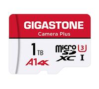 GIGASTONE scheda di memoria 1 TB Camera Plus, Specialmente per GoPro Drone Action Camera, Fotocamera Sportiva, Velocità 100/60 MB/s per video 4K, UHS-I A1 U3 Classe 10 Micro SDXC con Adattatore