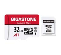 GIGASTONE Scheda di Memoria Micro SDHC da 32 GB, Telecamera Plus Serie, A1 U1 C1