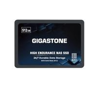 Gigastone SSD 512GB NAS SSD Disco 24/7 Alta Resistenza TLC business RAID Sync Cloud Dati Backup Network Attached Storage Cache SATA III 2,5 Pollici Unit? a stato solido interno