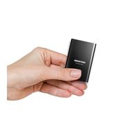 Gigastone SSD Esterno 1 TB, SSD Portatile 1TB, Unit? a stato solido con interfaccia USB 3.1 Type-C per PC Mac Windows PS4 Xbox One e Smart TV, 3D NAND, Velocit? di lettura fino a 550 MB/s. - Nero