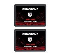 Gigastone SSD SATA III 128GB (2 Pack) 2,5" SSD interno 3D NAND Internal Solid State Drive Compatibile con Laptop e PC Desktop 2.5 Inch Velocit? di Lettura fino a 520MB/s SLC Cache Performance