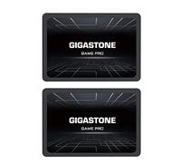 Gigastone SSD SATA III 512GB (2 Pack) 2,5" SSD interno 3D NAND Internal Solid State Drive Compatibile con Laptop e PC Desktop 2.5 Inch Velocit? di Lettura fino a 530MB/s SLC Cache Performance