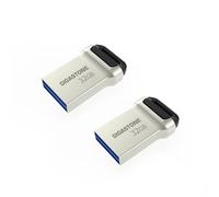 Gigastone Z90 - Chiavetta USB 3.1 da 32 GB, con alta velocità e prestazioni affidabili per PC Mac, compatibile con interfaccia USB 2.0/3.0, in metallo impermeabile, mini impermeabile resistente