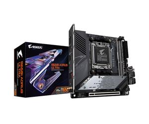 Gigbayte Aorus B650I AORUS Ultra (attacco AM5/B650/DDR5/S-ATA 6Gb/s/Mini ITX)