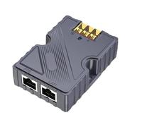 GigE PoE Iniettore 150 W, Dish Cable Adapter a RJ45, DC Step UP Converter da 12 V a 48 V, Compatibile con Dish V2 / V3 Internet Kit