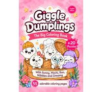 Giggle Dumplings: The Big Coloring Book - Pink