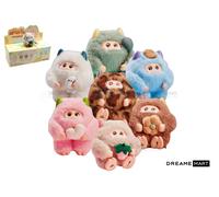Giggle Monster Marshmallow Dream Series Display 6 Pz The Monsters Fluffy Planet