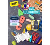 Giggles CVC Workbook - Book 5: Education to the Core |Book 5 of 5 | 8.5x11in 25+ pages