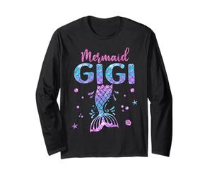 Gigi della Bella Sirena con Una Coda Carina Maglia a Manica