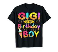 Gigi Of The Birthday Boy Ice Cream Cone Party a tema Maglietta