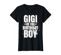 Gigi of The Birthday Boy Matching Family Spider Web Funny Maglietta