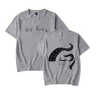 Gigi Perez Sailor Song Merch t-shirt estate unisex casual design elegante t-shirt sport top, grigio, S