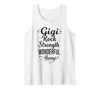 Gigi Rock Strength Meraviglioso Sempre - Orgoglioso Gigi Nonna Canotta