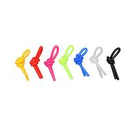 Gigicial 7 Pezzi Ammortizzatore per Racchetta da Tennis, Eccellente Nodo Elastico in Silicone per Racchetta da Tennis, Accessori per Racchetta Preferiti dai Giocatori di Tennis
