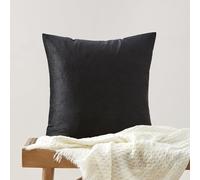 GIGIZAZA Nero Lusso Cuscino Copre Caso, La striscia di velluto accento a cuscino, Miglior decorativi square sham cuscino copre per divano divano letto arredamento 45x45cm set di due