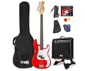 GigKit Bass Guitar Pack (Rosso)
