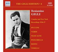 Gigli Beniamino – Gigli Edition Vol.4: Cadmen E New Y – NAXOS