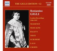 Gigli Beniamino - GREAT SINGERS VOL.12 -20T