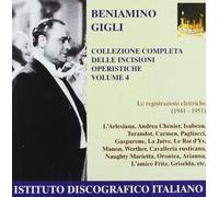 Gigli Beniamino - Incisioni Operistiche Vol.4