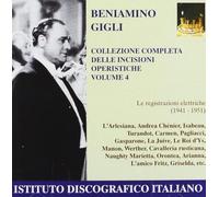 Gigli Beniamino - Incisioni Operistiche Vol.4