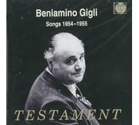 Beniamino Gigli Beniamino Gigly - Songs 1954-1955 (CD) Album