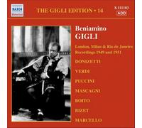 Gigli Edition, Vol.14: Londra, Milano, Rio De Janeiro (1949, 19... (Audio Cd)