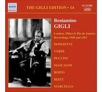 Gigli Edition, Vol.14: Londra, Milano, Rio De Janeiro (1949, 19... (Audio Cd)