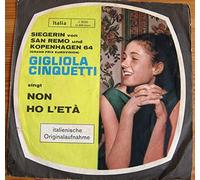 Gigliola Cinquetti - Non ho l'età (Italian) / Vinyl single [Vinyl-Single 7'']