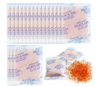 Gigmeta 20 g x 20 Pezzi Bustine Essiccanti con Gel di Silice Rigenerabile, Silic