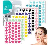 Gigmeta 320 Pezzi Cerotti Brufoli, 3 Taglie(14/12/10 mm)Pimple Patch Brufoli Idrocolloidi Stella Acne Patch Impermeabile con Olio Dell'Albero Del Tè e Acido Salicilico Pimple Patches Giorno e Notte