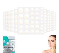 Gigmeta 330 Pezzi Cerotti Brufoli, 4 Taglie Pimple Patch Brufoli Idrocolloidi Invisibile Acne Patch Impermeabile con Olio Dell'Albero Del Tè e Acido Salicilico Pimple Patches Giorno e Notte