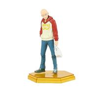 Gigsja 18cm mit Anime EIN Punch Mann Saitama PVC Figur-Geschenk für Anime Liebhaber und Modell Dekoration Enthusiasten