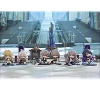 Gigsja 8 cm Honkai: Star Rail KAFKA Jing Yuan Bronya Seele Trailblazer Anime Action Figure PVC giocattolo personaggio modello decorazione statua regali da collezione (colore: multicolore)
