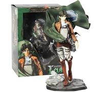 Gigsja Ackerman, Double Swords Gigsja Action Figure Model Animes Figures Character Figurine PVC Statue Collection Decor Toy Gift 10.2'' (Dual Blades Gigsja)