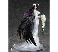 Gigsja Anime Girl Figure 15CM GigsjaEdition Anime Union Creative OVERLORD III Albedo Abito da sposa Bella Ragazza Action Figure PVC Giocattolo Adulto Desktop Statua Ornamenti Natale Modello