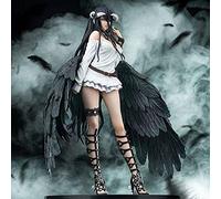 Gigsja Anime Girl Figure 26CM Anime Union Creative Overlord III Albedo Bella Ragazza PVC Personaggio Modello Ornamento Giocattolo Adulto Collezione Action Figure Regalo di Compleanno