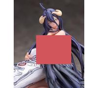Gigsja Anime Girl Figure Ecchi Waifu Figura Anime Giapponese FREEing Union Creative OVERLORD Albedo Kne Eling Doll PVC Action Figure Collezione Bambola Seduto Giocattolo Adulto Statua Ornamento