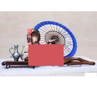 Gigsja Anime Girl Figure Ecchi Waifu Figura Anime giapponese Rimovibile Le quattro donne più belle della Cina Yang Yuhuan Classico Cheongsam Ragazza sdraiata PVC Action Figure Modello Bambola