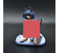 Gigsja Anime Girl Figure GigsjaEdition Ecchi Figura Rimovibile Otaku AniGame MiHoYo Honkai MmiHoYo Seele Fererai Orecchio di Gatto Bella Ragazza Megumi PVC Action Figure Collezione Modello Giocattoli